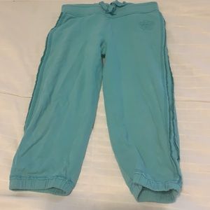 Y2K Limited Too Joggers Capris teal